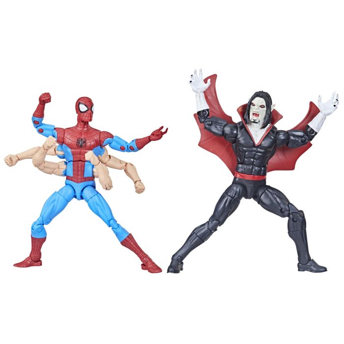 Pack 2 Figuras Spiderman Y Morbius F7052 Hasbro 6 Pack 2 Figuras Spiderman Y Morbius F7052 Hasbro 6