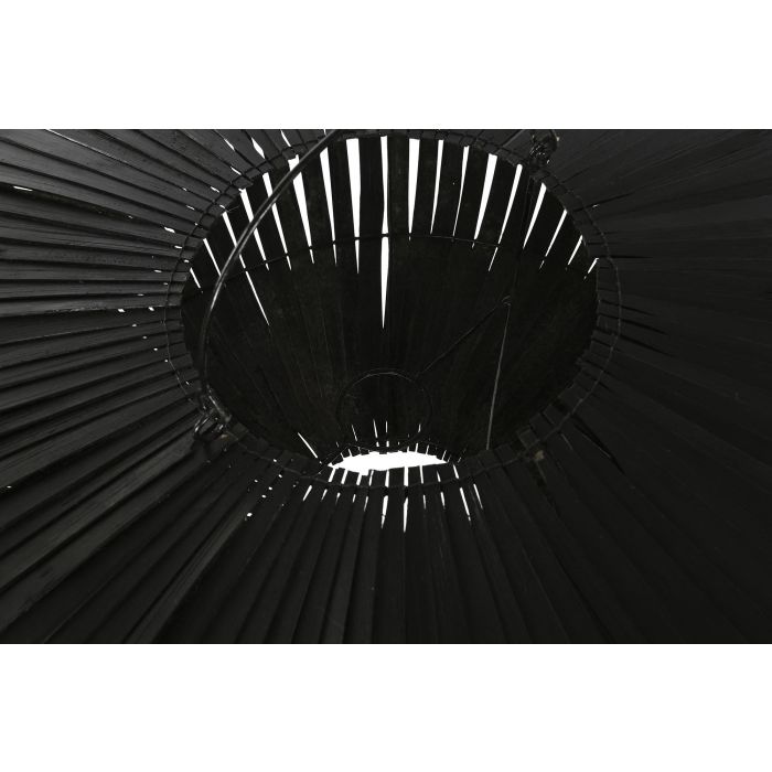 DKD Home Decor Pantalla Negro Bambu 80 x 30 x 80 cm Pantalla fibra 23 3