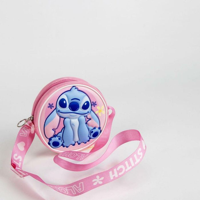 Cerdá Bolso 3D Stitch para Niñas, con Cremallera y Dimensiones 13 x 13 x 4 cm, Ideal para Niñas a partir de 3 Años 2 Cerdá Bolso 3D Stitch para Niñas, con Cremallera y Dimensiones 13 x 13 x 4 cm, Ideal para Niñas a partir de 3 Años 2