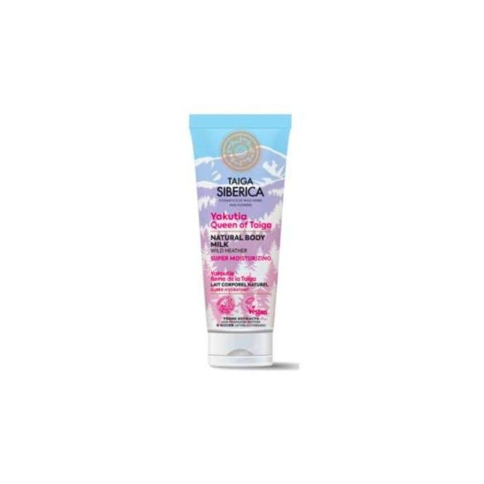 Taiga Leche Corporal Superhidratante 200 ml. Vegana, sin parabenos, PEG, siliconas ni aceites minerales