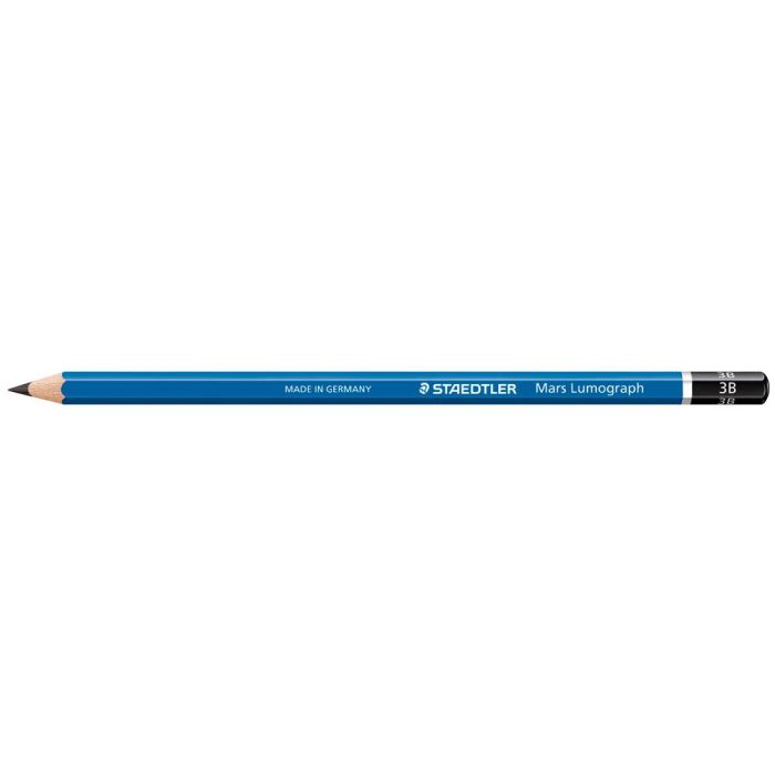 Lapices De Grafito Staedtler Mars Lumograph 100 3B Unidad 12 unidades 1