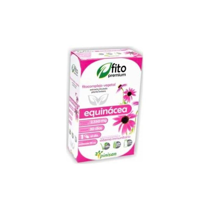 Fito Premium Echinacea Purpurea 30 Cápsulas. Ayuda al Sistema Inmunitario y Vías Respiratorias