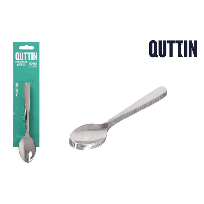 Set de 6 Cucharas Postre Madrid 1.5 mm - Inde (12 Cajas) Set de 6 Cucharas Postre Madrid 1.5 mm - Inde (12 Cajas)
