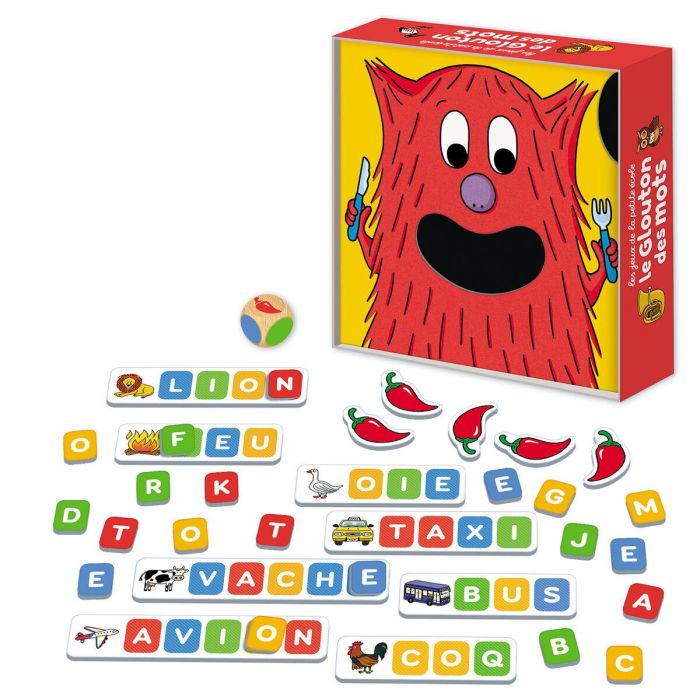 Juego Educativo Nathan le glouton des mots 1 Juego Educativo Nathan le glouton des mots 1