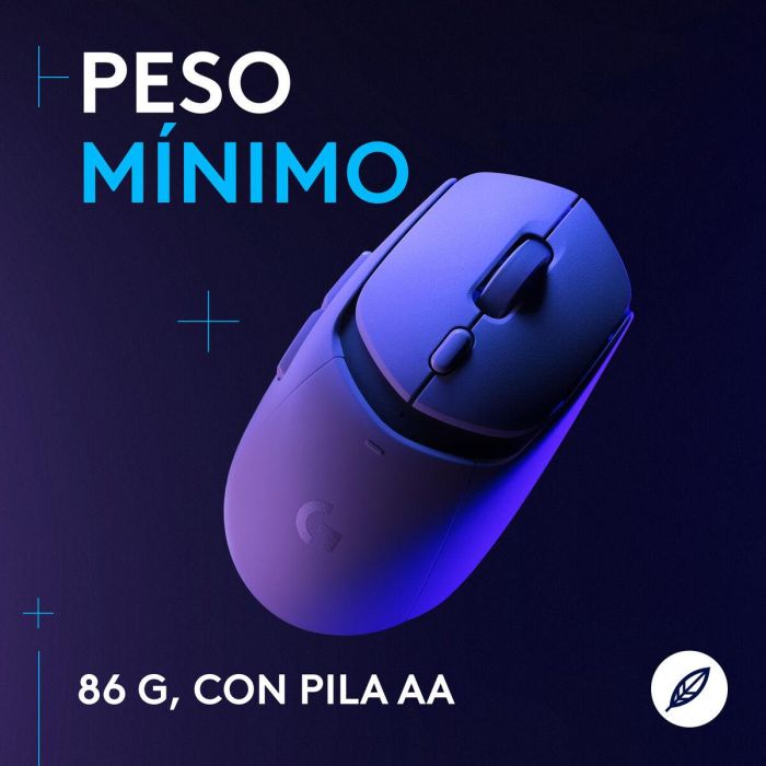 Logitech G Ratón Inalámbrico Gaming G309 - Tecnología LIGHTSPEED, Sensor HERO 25K 5