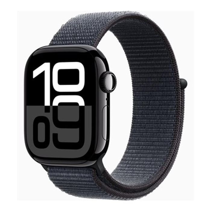 Apple MWWG3QL/A Watch Series 10 GPS 42mm Caja Aluminio Negro Azabache Correa Loop Deportiva Tinta - Pantalla Retina, Salud, Resistencia Agua Apple MWWG3QL/A Watch Series 10 GPS 42mm Caja Aluminio Negro Azabache Correa Loop Deportiva Tinta - Pantalla Retina, Salud, Resistencia Agua