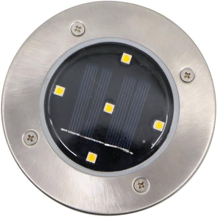 GALIX Lote de 3 focos empotrados de acero inoxidable - 0.07 w 1 GALIX Lote de 3 focos empotrados de acero inoxidable - 0.07 w 1