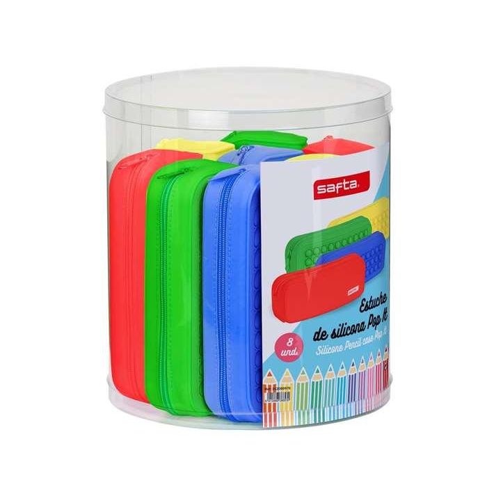 Safta Set 8 Portadocumentos Cuadrados Silicona Pop It 27x23cm Modelos Surtidos 1 Safta Set 8 Portadocumentos Cuadrados Silicona Pop It 27x23cm Modelos Surtidos 1