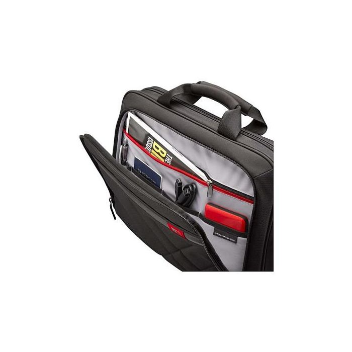 CaseLogic DLC117 Bolsa Bandolera para Portátil de 17.3", Nylon Negro, con Compartimento para Tableta iPad y Cualquier Marca, 800g CaseLogic DLC117 Bolsa Bandolera para Portátil de 17.3", Nylon Negro, con Compartimento para Tableta iPad y Cualquier Marca, 800g