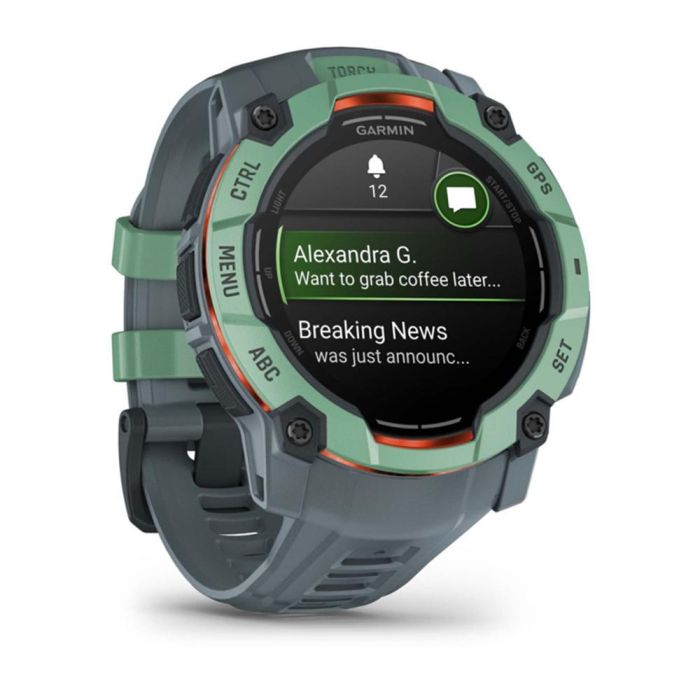 Garmin Instinct 3 AMOLED (50mm) Twilight/Neo Tropic Reloj GPS Multideporte