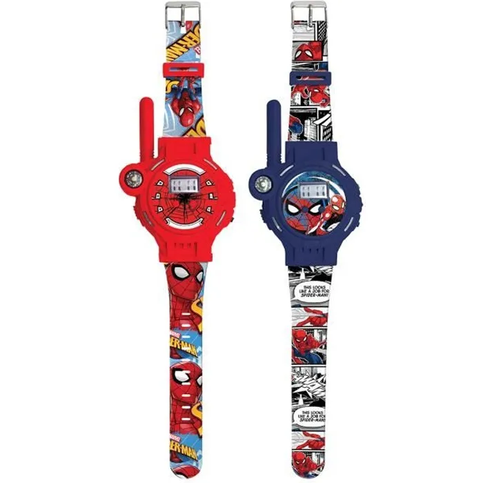 Lexibook Reloj Walkie Talkie Spiderman DMWTW1SP 2 en 1 con Brújula y Linterna para Niños +6 años Distancia 200 Metros Juego Exterior 0 Lexibook Reloj Walkie Talkie Spiderman DMWTW1SP 2 en 1 con Brújula y Linterna para Niños +6 años Distancia 200 Metros Juego Exterior 0