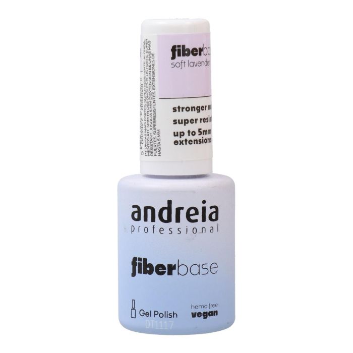 Andreia Gel Polish Fiber Base Color Soft Lavender 10.5 ml