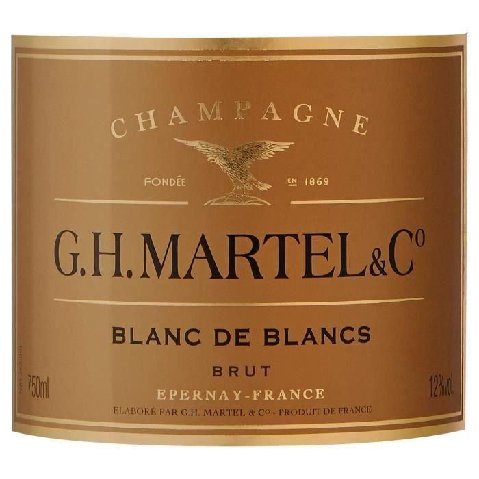 Champán GH Martel Blanc de Blancs AOC 1