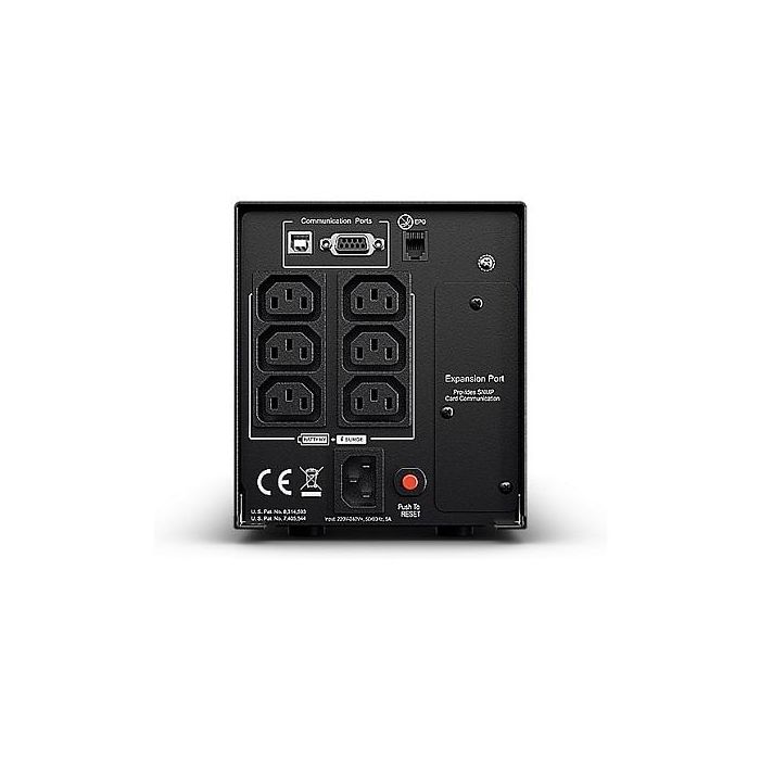 CyberPower SAI PR750ELCD 750VA UPS Línea Interactiva Onda Sinusoidal Pura 675W