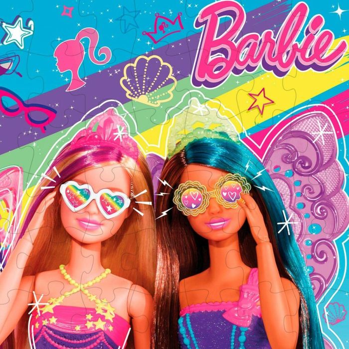 Puzzle Barbie MaxiFloor 60 Piezas 70 x 1,5 x 50 cm 3 Puzzle Barbie MaxiFloor 60 Piezas 70 x 1,5 x 50 cm 3