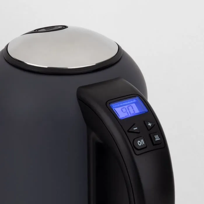 H.Koenig Hervidor Boe52 Programable Acero Inoxidable 1.7L 2200W Temperatura Ajustable Pantalla Digital Mantener Caliente 3