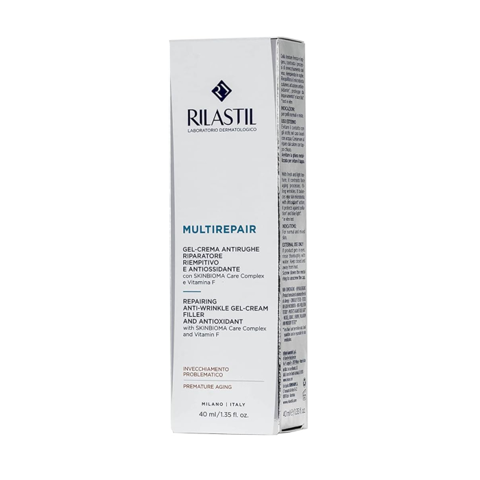 Rilastil Multirepair Repairing And Anti-Wrinkle Gel-Cream Filler And Antioxidant 40 mL