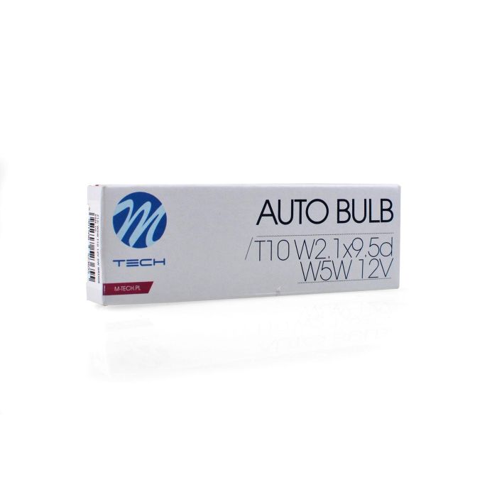 Lámpara M-Tech W2.1x9.5D 12 V-5 W 10-W5 W | 10 Unidades MTECZ12 2