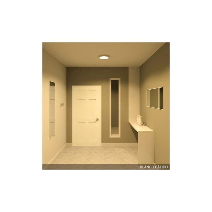 Plafón LED Circular de Techo 24W 1.900Lm CCT 3000-6000ºK Regulable Luz Blanca Cálida Fría 40.000H [HO-PLAF-C-24W-CCT] 6