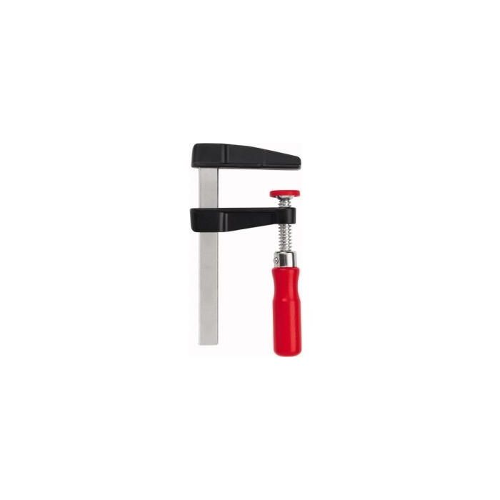 Bessey LM 100/50 Abrazadera de Barra de Fundición a Presión LM10/5 Zinc 10cm de Apertura 203.9kg de Fuerza