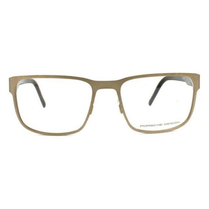 Montura de Gafas Hombre Porsche P8291-D Negro Dorado Ø 55 mm 1