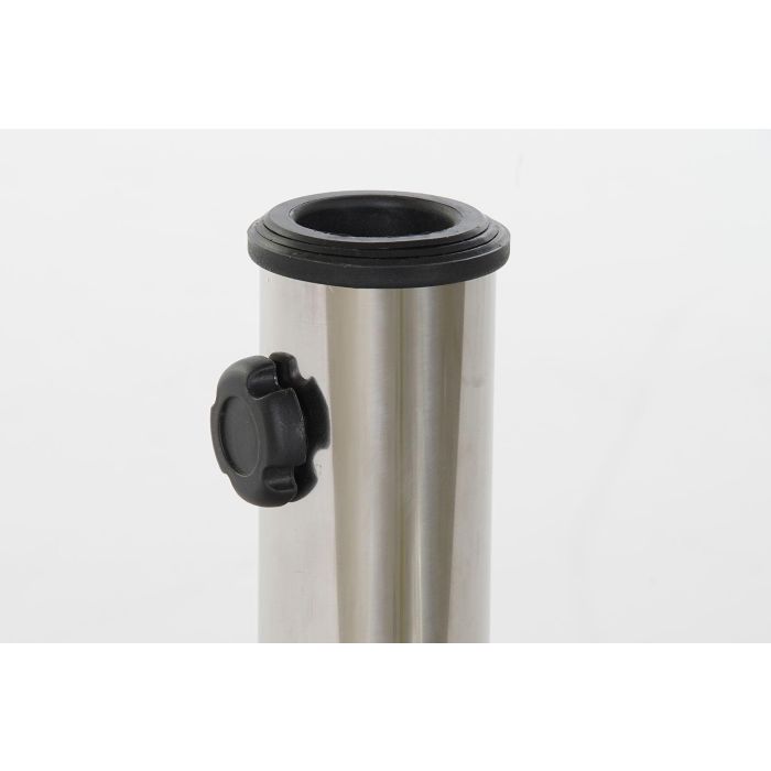 DKD Home Decor Base Parasol Terraza y Jardín Inox Plateado 45x45x35 cm 2