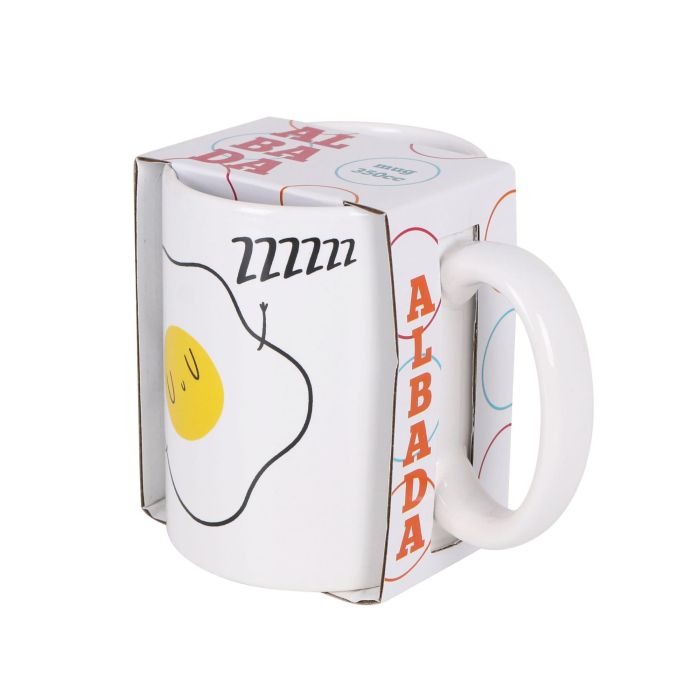 Inde Mug Albada 350 cc - Taza de cerámica 8 cm Ancho x 9,4 cm Alto x 12 cm Largo (48 Unidades) 5