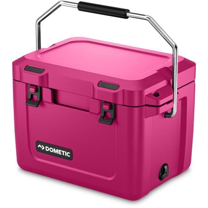 Dometic Patrol 20 Nevera Portátil 19L Asa Acero Inoxidable Mantiene Hielo Varios Días Rosa