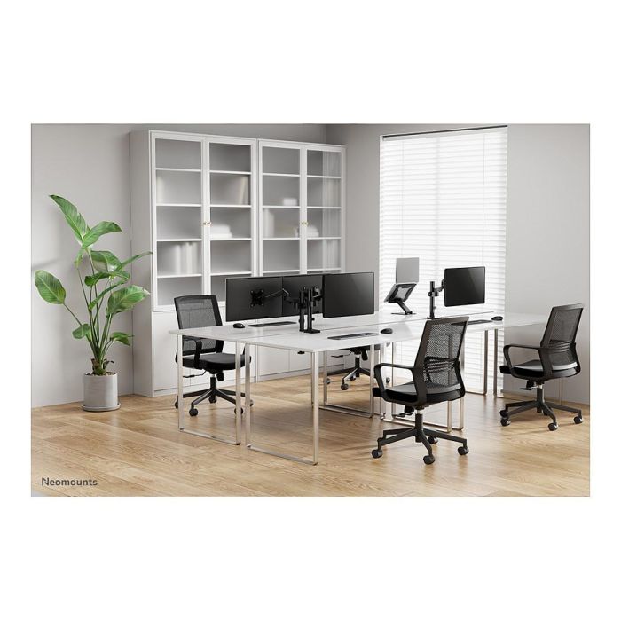 Neomounts Brazo de Monitor DS70-750BL1 Full-Motion para Pantallas de 17-27 Pulgadas, 7kg, Resorte de Gas, Pinza/Atornillado, Negro 9