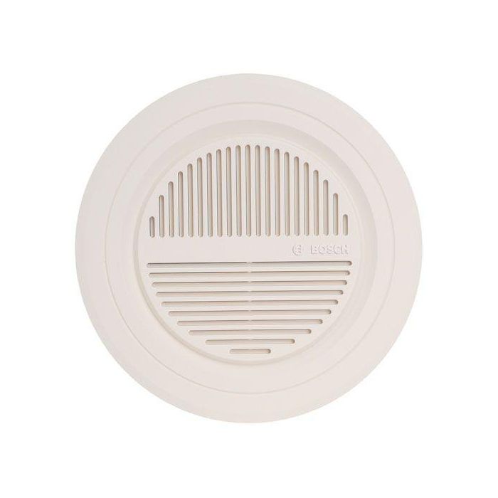 Bosch Altavoz de Techo, 6W, de ABS con Abrazaderas, Blanco - para Voz y Música, Montaje Empotrado en Falso Techo