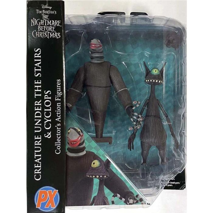 Blister figuras Creature under the Stairs And Cyclops Pesadilla Antes de Navidad 18cm 1 Blister figuras Creature under the Stairs And Cyclops Pesadilla Antes de Navidad 18cm 1