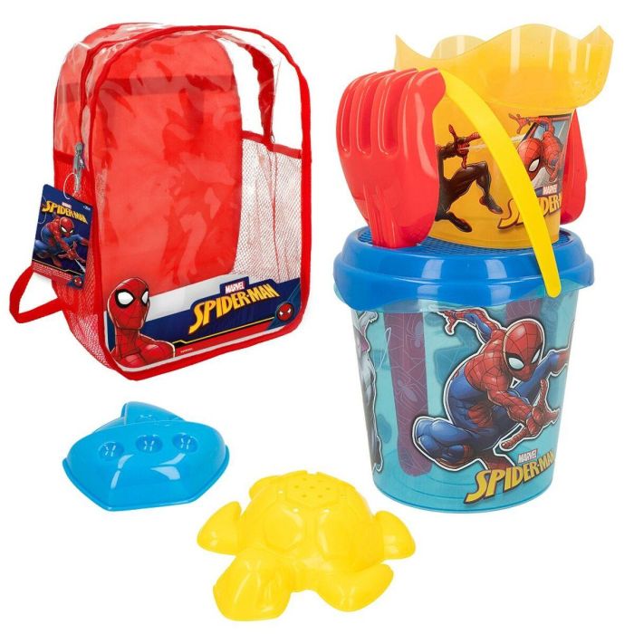 Set de Juguetes de Playa Spider-Man 18 x 16 x 18 cm (12 Unidades) 6