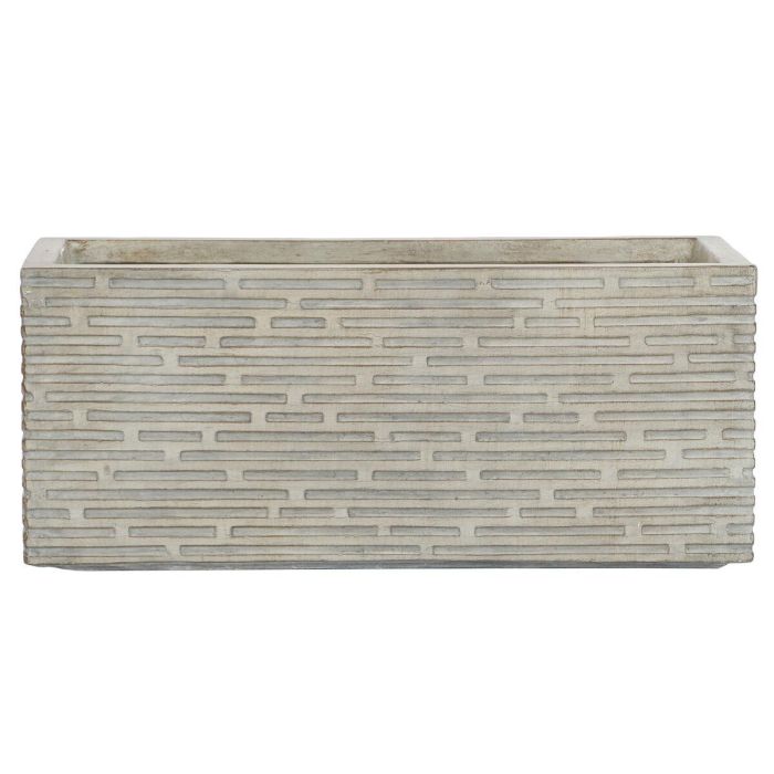 Jardinera Home ESPRIT Beige Fibra de Vidrio Magnesio 74,5 x 37,5 x 37,5 cm 4