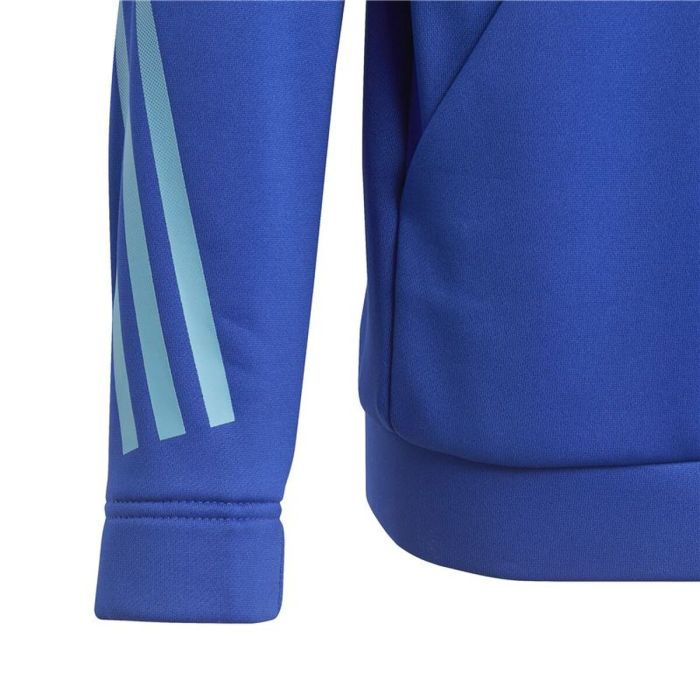 Sudadera Infantil Adidas Train Icons Aeroready Azul 3