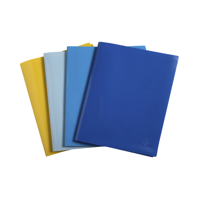 Exacompta Carpeta Escaparate 40 Fundas DIN A4 Reciclada Polipropileno Colores Surtidos 1