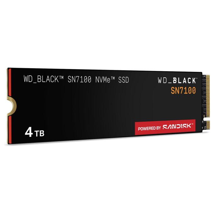 WD Black SSD M.2 NVMe PCIe 4.0 x4 SN7100 4TB para PC 3
