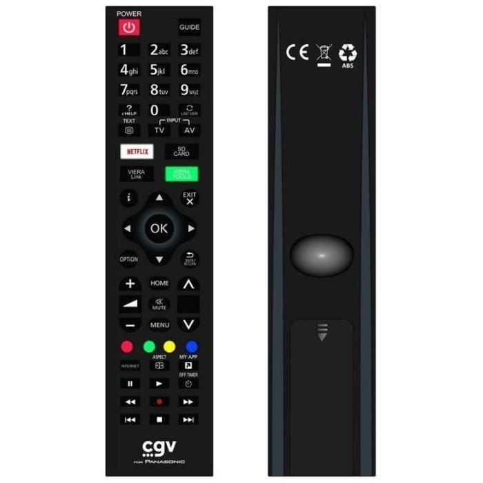 Mando a distancia de repuesto - Términos y Condiciones Generales - FIDELIO Panasonic - Para televisores Panasonic - Sin programación - Listo para usar Mando a distancia de repuesto - Términos y Condiciones Generales - FIDELIO Panasonic - Para televisores Panasonic - Sin programación - Listo para usar