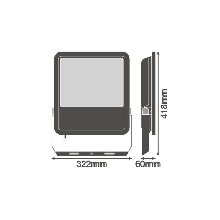 [LVE-4058075423749] Foco Proyector LED Ledvance   165W 20000Lm 6500K 100 x 100º IP65 - Blanco Frío 2