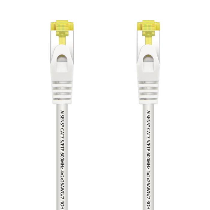 Cable de Red RJ45 SFTP Aisens A146-0491 Cat.7/ 2m/ Blanco Cable de Red RJ45 SFTP Aisens A146-0491 Cat.7/ 2m/ Blanco