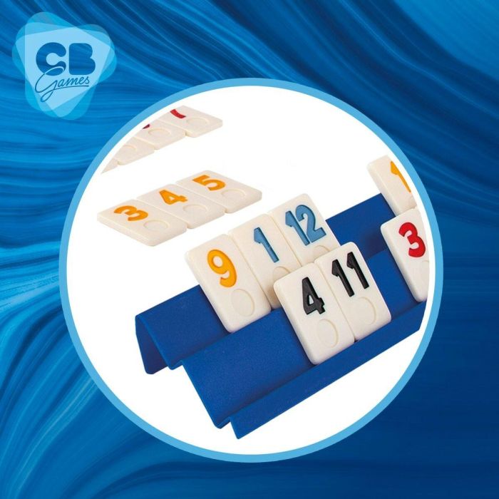 Juego de Mesa CB Games Rummi 24,5 x 3 x 6 cm (112 Piezas) (6 Unidades) 4