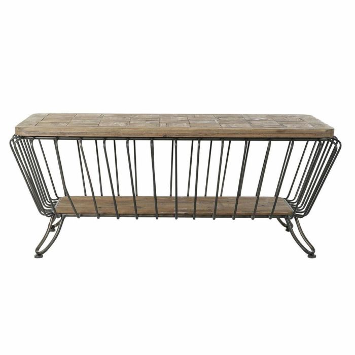 Mesa Centro Vintage DKD Home Decor Marron Negro 64 x 51 x 125 cm 2 Mesa Centro Vintage DKD Home Decor Marron Negro 64 x 51 x 125 cm 2
