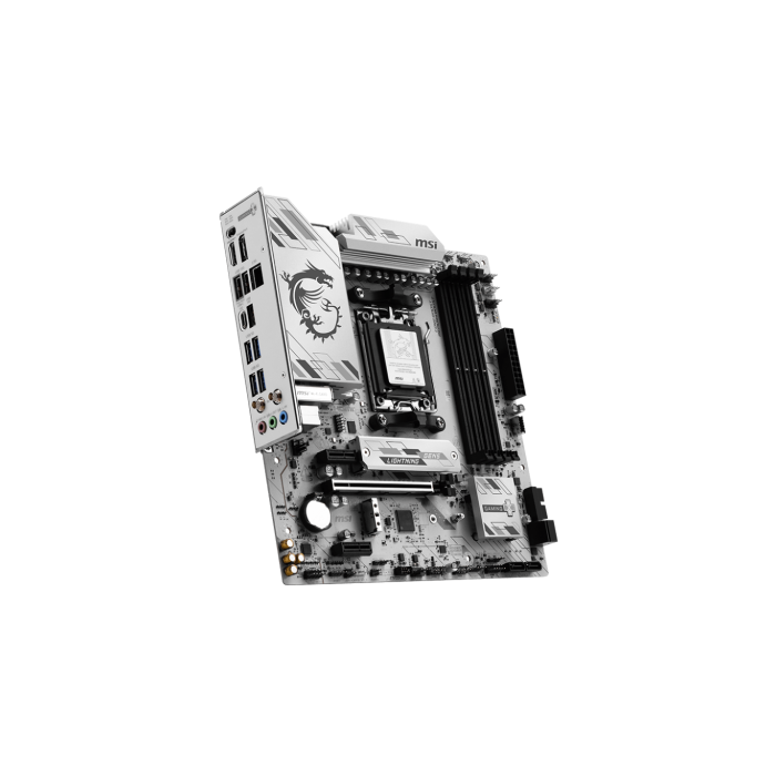 MSI B850M GAMING PLUS WIFI6E Placa Base AMD B850 Zócalo AM5 micro ATX DDR5 Wi-Fi 7 5 Gigabit Ethernet 3