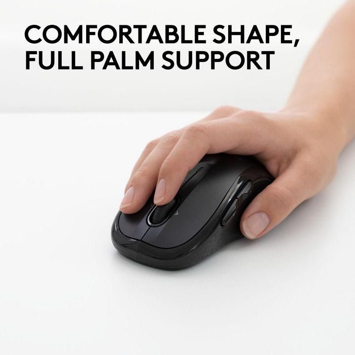 Logitech Wireless Mouse M510, RF Wireless, Alkaline, Black 2 Logitech Wireless Mouse M510, RF Wireless, Alkaline, Black 2