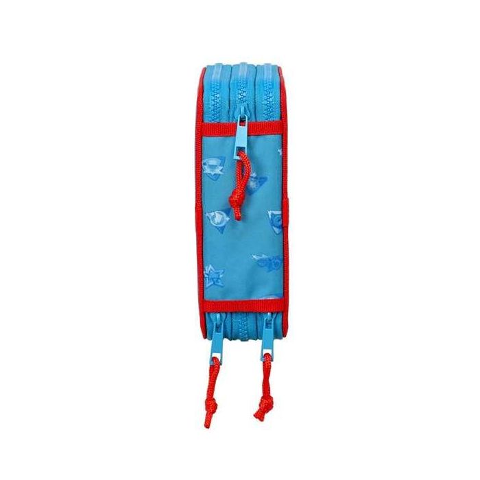 Plumier Triple SuperThings Rescue force 12.5 x 19.5 x 5.5 cm Azul (36 Piezas) 8