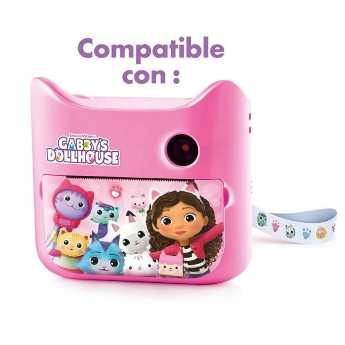 Canal Toys CTGAB006 Recambio para Cámara Instantánea Gabby y la Casa Mágica para Fotos, Selfies y Vídeos 2 Canal Toys CTGAB006 Recambio para Cámara Instantánea Gabby y la Casa Mágica para Fotos, Selfies y Vídeos 2