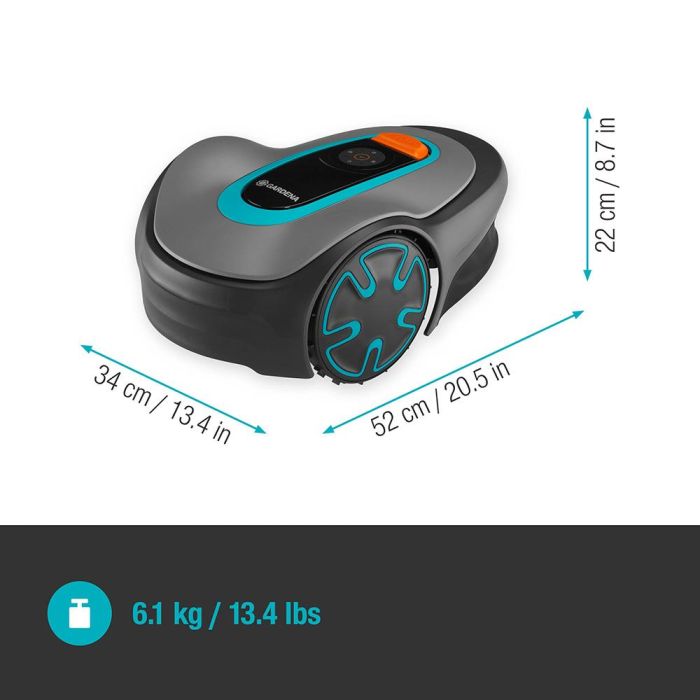 Robot cortacésped Gardena 8