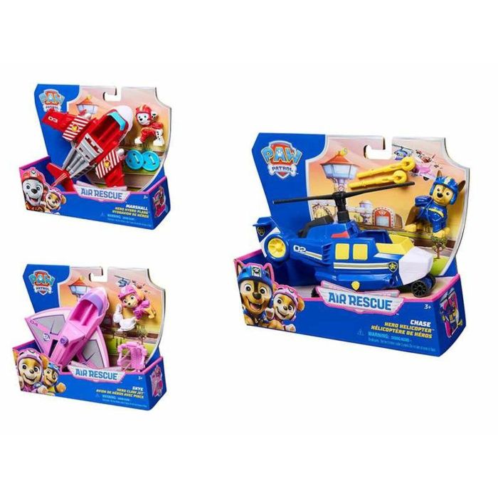 Vehículo paw patrol air rescue figura de mas 5 cml. - modelos surtidos 5 Vehículo paw patrol air rescue figura de mas 5 cml. - modelos surtidos 5