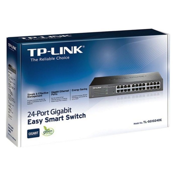 Switch de Sobremesa TP-Link TL-SG1024DE LAN 100/1000 48 Gbps Negro 1