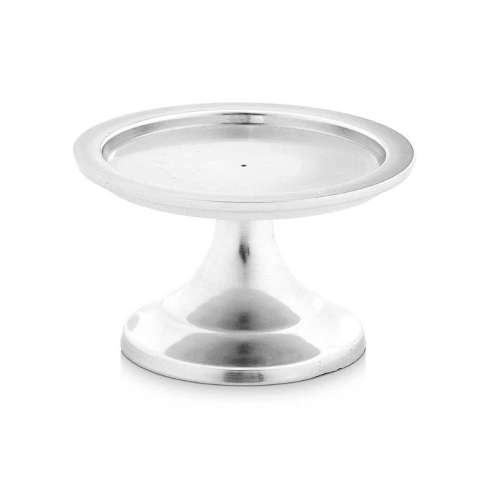 Candelabro Peana Peq Plateado 6Cm Giftdecor (12 Unidades) 1 Candelabro Peana Peq Plateado 6Cm Giftdecor (12 Unidades) 1
