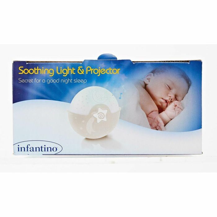 Infantino INF0773554049091 Lámpara Proyector con Luz Relajante, Color Gris 1 Infantino INF0773554049091 Lámpara Proyector con Luz Relajante, Color Gris 1
